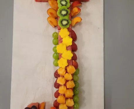 LETTER FRUIT  J